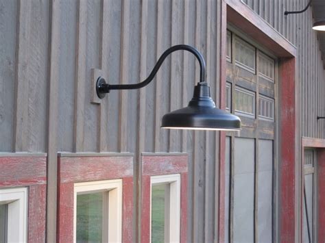 Classic Gooseneck Barn Lights Lend Authenticity to New Build | Inspiration | Barn Light Electric