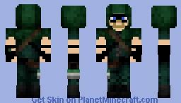 Green Arrow Minecraft Skin