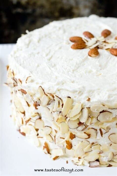 Almond Cream Cake {Velvety From-Scratch Cake w/ Whipped Frosting}