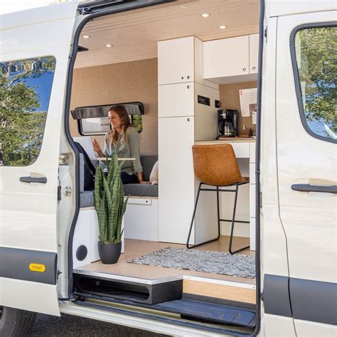 Mobile Office Sprinter Van Workspace for Remote Work | Van conversion ...