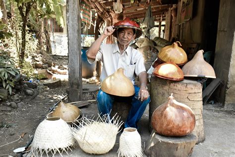 Teofilo Garcia's Gourd Hats - San Quintin, Abra