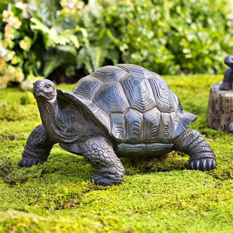 Plow & Hearth Tortoise Family Resin Garden Accents Statue & Reviews ...