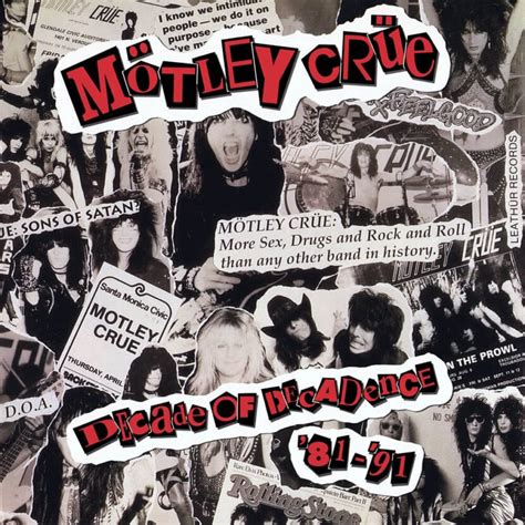 Mötley Crüe Albums & Covers In Order | 80's HAIR BANDS