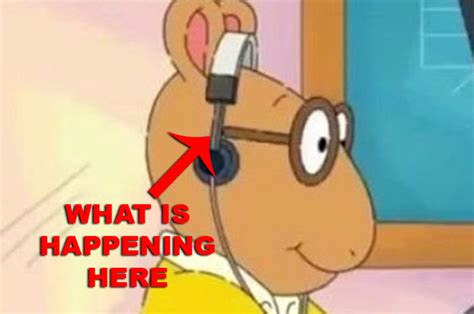 Alright, So, How Does Arthur Wear Glasses?