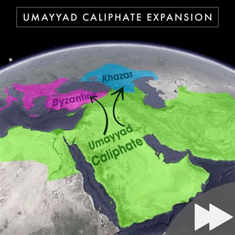 ((Umayyad Caliphate Expansion)) : MapPorn