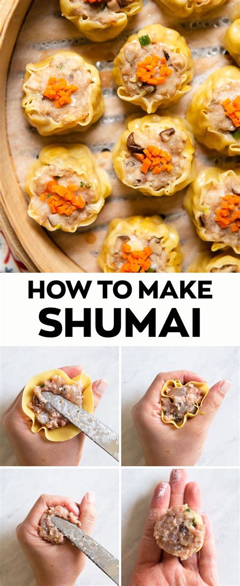 How to Make Cantonese Shumai (Siu Mai) | Recipe | Cantonese food, Dim sum recipes, Pork siomai ...