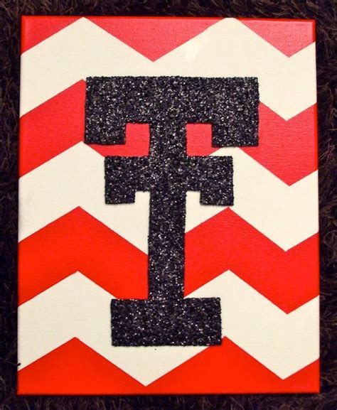 Texas Tech Double T by PinkPearlArt on Etsy, $25.00 | Texas tech decor ...