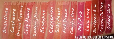 TEAM BEAUTY ETC: Ultra Color Lipstick Swatches + Product Review