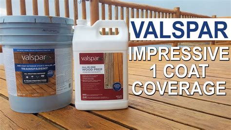 STAINING A DECK | VALSPAR ONE COAT EXTERIOR STAIN AND SEALER Clear (plus Deck Prep) | Greenville ...
