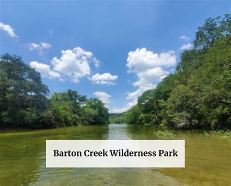 Barton Creek Wilderness Park