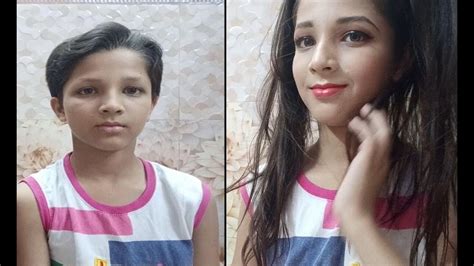 Boy to Girl Makeup Transformation !!! - YouTube