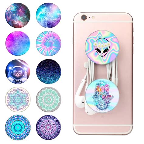 Offical Original PopSocket Round Mobile Phone Holder Popsocket Smartphone Finger Ring Holder Pop ...