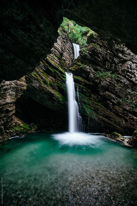 "Thur Waterfalls" by Stocksy Contributor "Peter Wey" - Stocksy