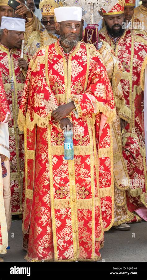 Priests procession timket addis ababa hi-res stock photography and images - Alamy