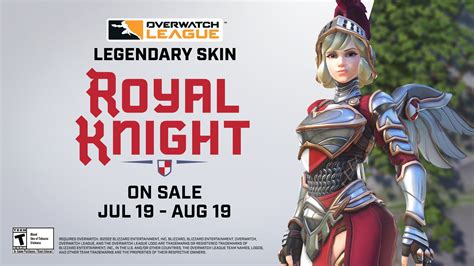 New Royal Knight Mercy Skin Revealed In Overwatch - Gameranx