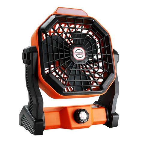 Portable Solar Powered Rechargeable Camping Tent Fan– Zincera