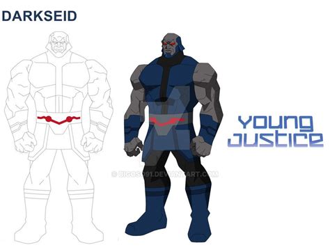 Darkseid, Young justice, Superhero comics art