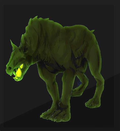 ArtStation - Barghest study