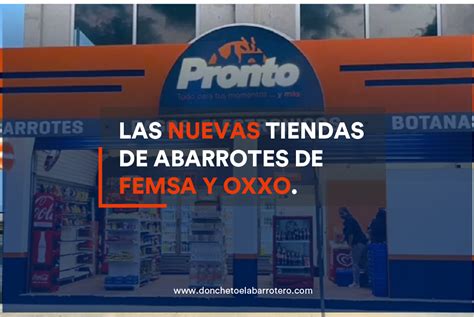 Tiendas Pronto, la nueva competencia de tiendas de abarrotes.