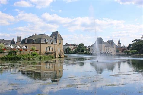 La Fleche, France stock photo. Image of water, loire - 120709278