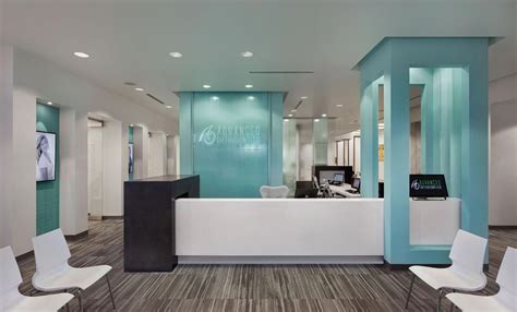 Advanced Orthodontics Reception Desk Main #Officedesigns | Orthodontic office design, Dental ...