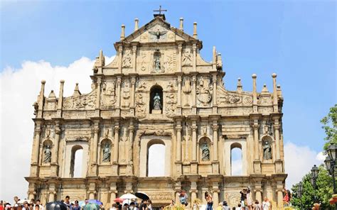 Macau Ruins of St. Paul, the Former Site of St. Paul Church