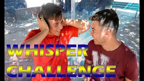 WHISPER CHALLENGE - YouTube