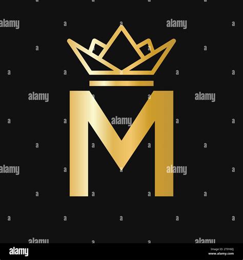 Letter M Crown Logo. Crown Logo for Beauty, Fashion, Star, Elegant, Luxury Sign Stock Vector ...