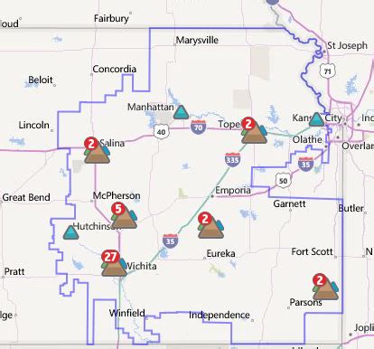 Strong storms roll across central Kansas - The Salina Post