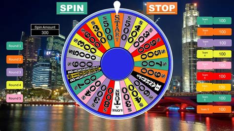 Wheel of Fortune Zoom Powerpoint Game - Etsy