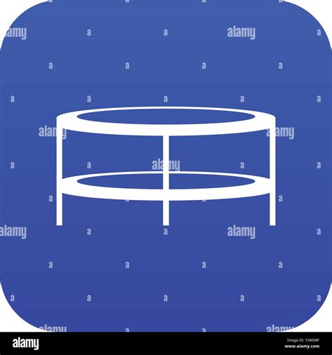 A round coffee table icon digital blue Stock Vector Image & Art - Alamy