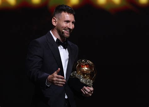 Rare air: Lionel Messi wins record eighth Ballon d'Or for best player ...