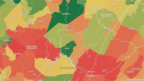 Pocahontas County, WV Violent Crime Rates and Maps | CrimeGrade.org