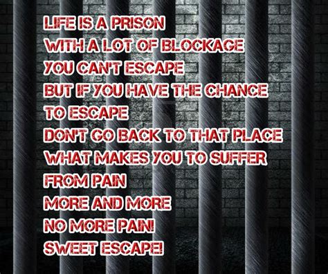 •LIFE IS A PRISON• •QUOTE• •HHJ• | Prison quotes, Great quotes, Young justice