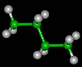 Butane Molecule -- Chemical and Physical Properties