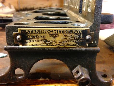 The Valley Woodworker: The Stanley Mitre Boxes family