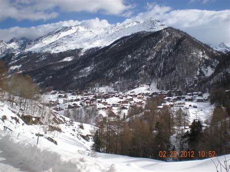 Jim & Paula - Switzerland: Winter View of Zermatt, Switzerland February ...