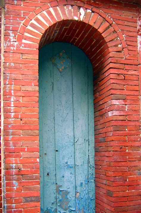 Free photo: Arched Doorway Made from Bricks - Angle, Narrow, Wall ...