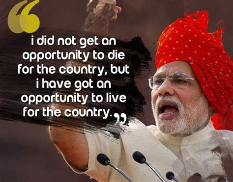 Prime Minister Narendra Modi’s quote