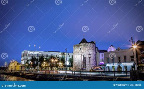 Waterford city editorial stock image. Image of reflection - 98980829