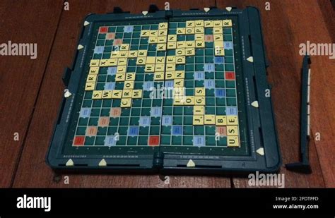 Scrabble letters overhead Stock Videos & Footage - HD and 4K Video ...