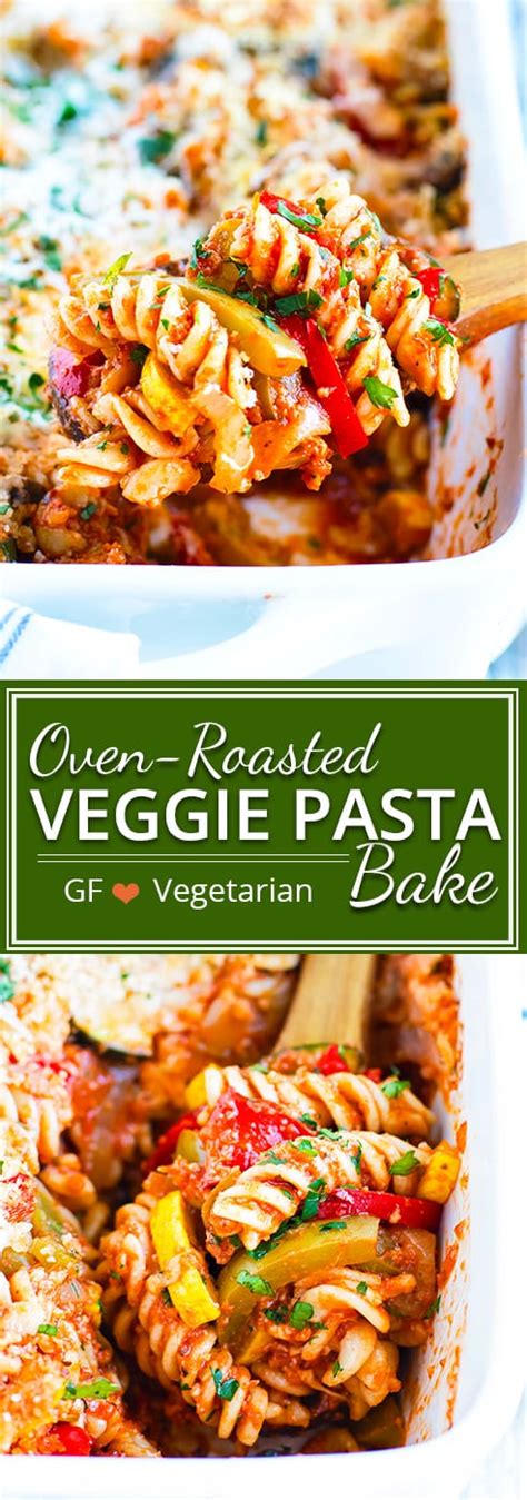 Roasted Vegetable Pasta Bake - Evolving Table