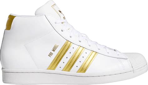 adidas Pro Model 'White Gold Metallic' White FW3110