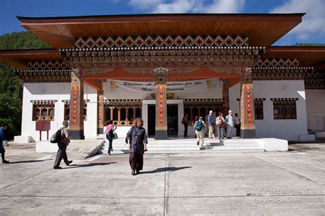 Photo: Boarding area of the Paro airport. Paro, Bhutan.