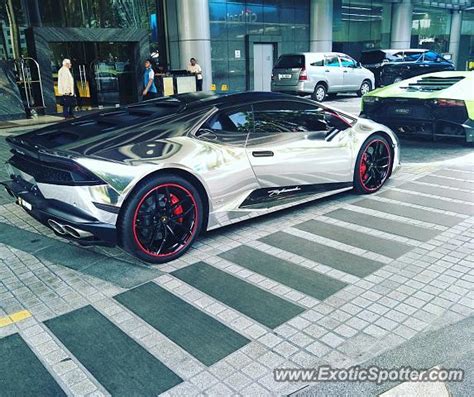 Lamborghini Huracan spotted in Kuala Lumpur, Malaysia on 10/07/2017