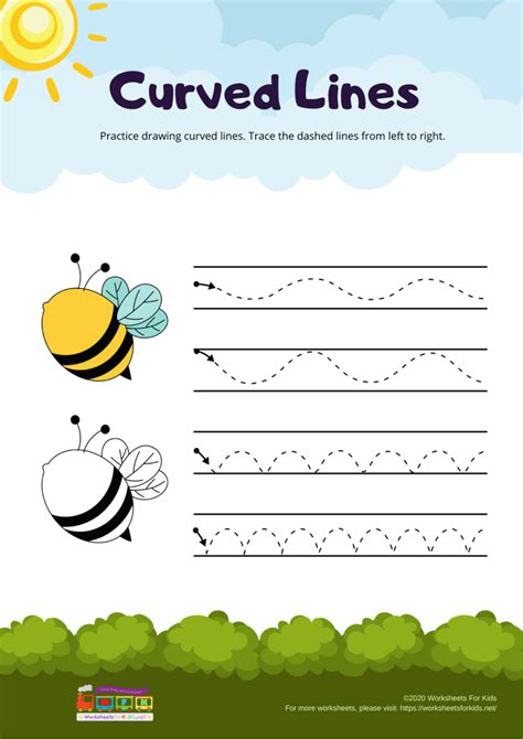 10. Tracing Lines – Curved Line