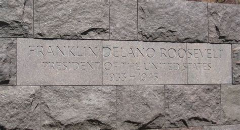 Quotes From Fdr Memorial. QuotesGram