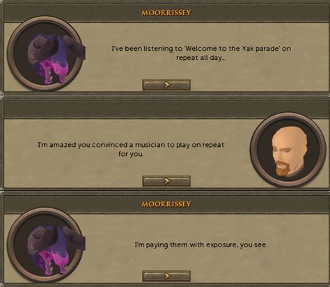 This Runescape dialogue completely blindsided me : ChoosingBeggars