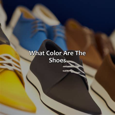 What Color Are The Shoes - colorscombo.com