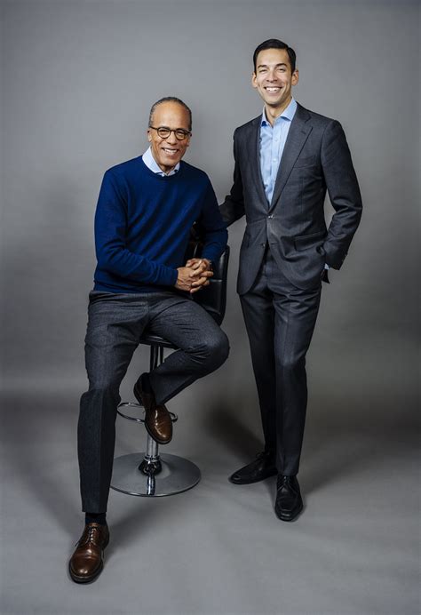 Lester Holt & His Son, Stefan Holt, Talk Family, Empathy & Media